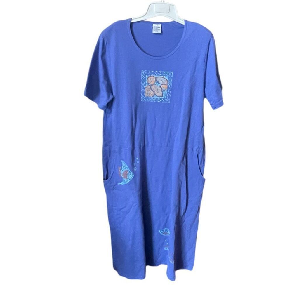 Vintage Arizona West casual wear size Medium maxi. Art to wear.